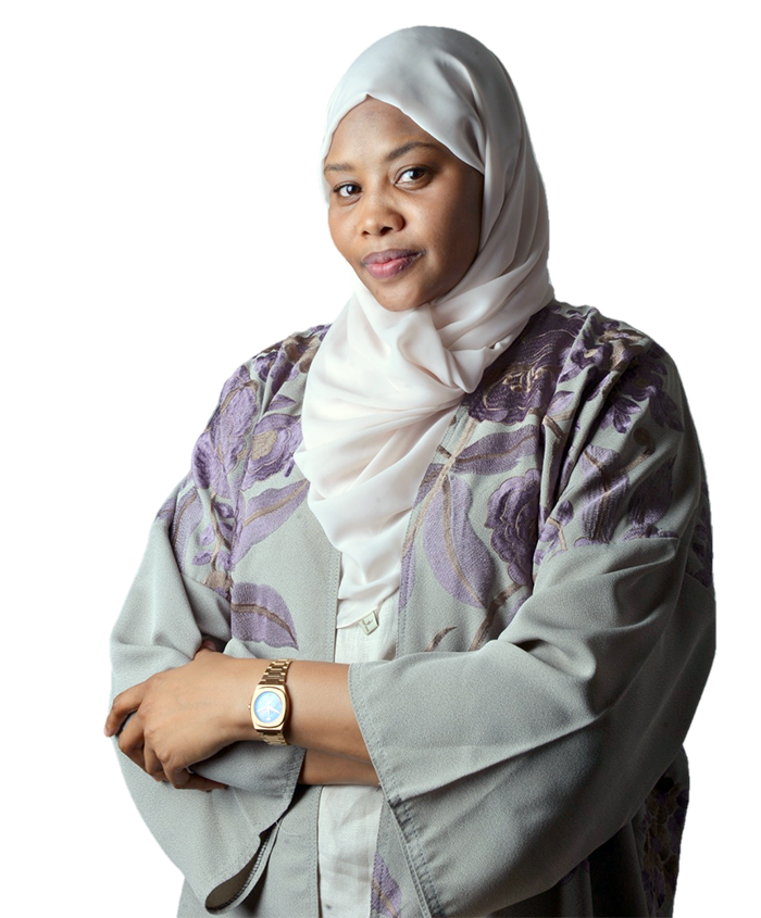Studio portrait of Tasabeeh Adam, Founder and CEO